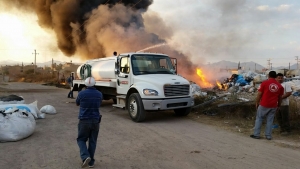 Incendio en Villa Hidalgo